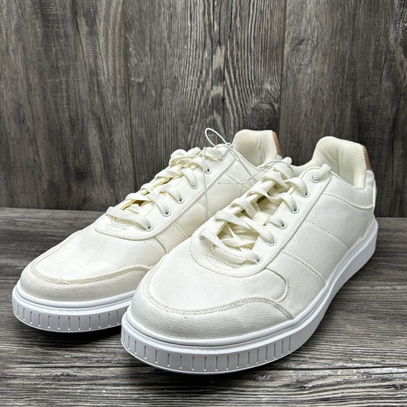 Men's Caeden Sneakers - Goodfellow & Co Beige - Picture 3 of 6